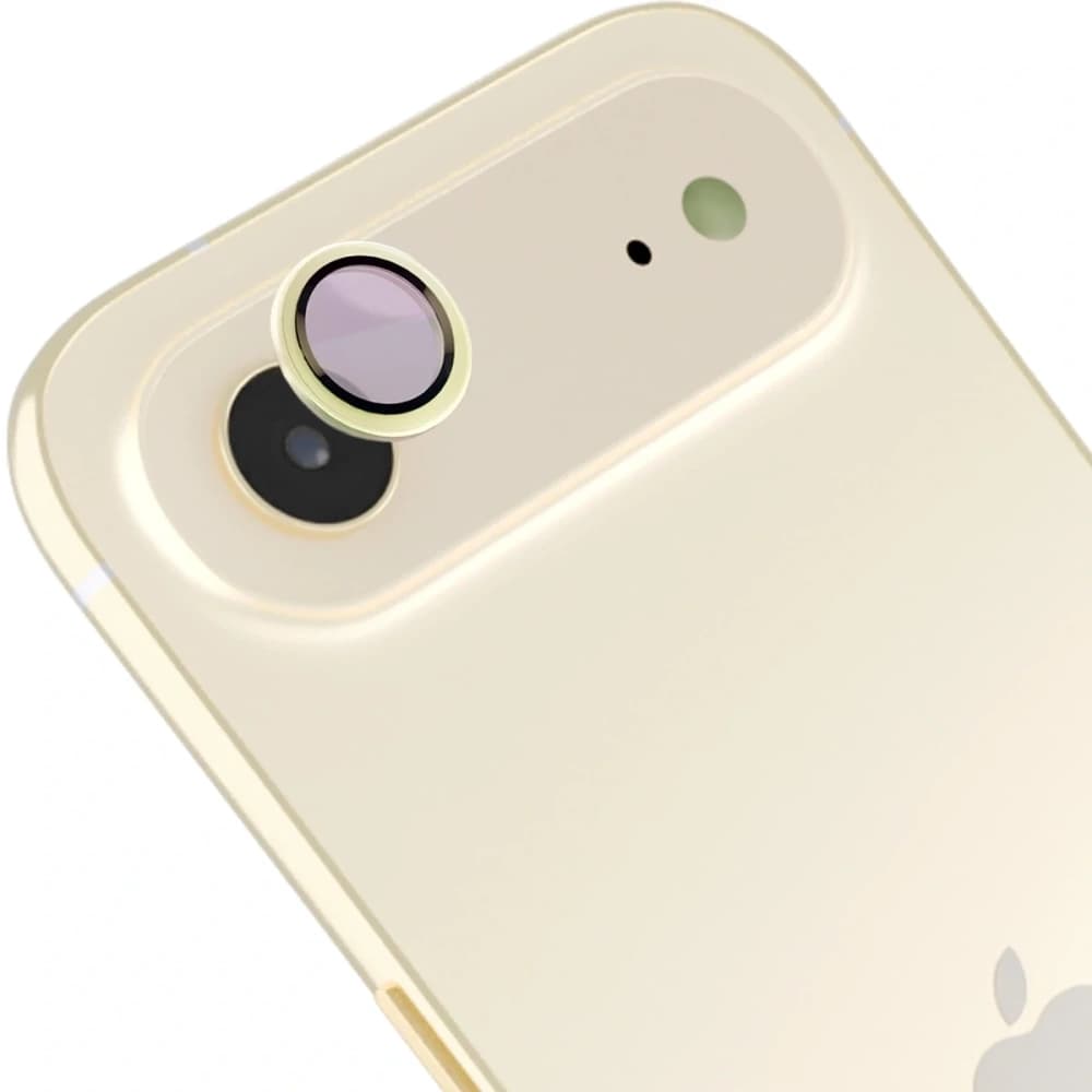 Bizon Glass Snap Lens Apple iPhone Air light gold frame - 1