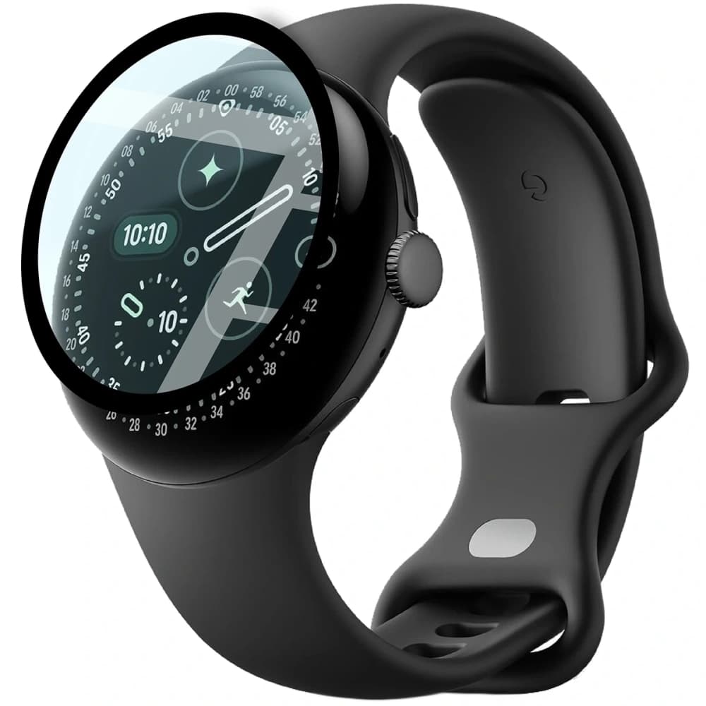 Bizon Glass Watch Edge Hybrid Google Pixel Watch 4 41 mm black - 3