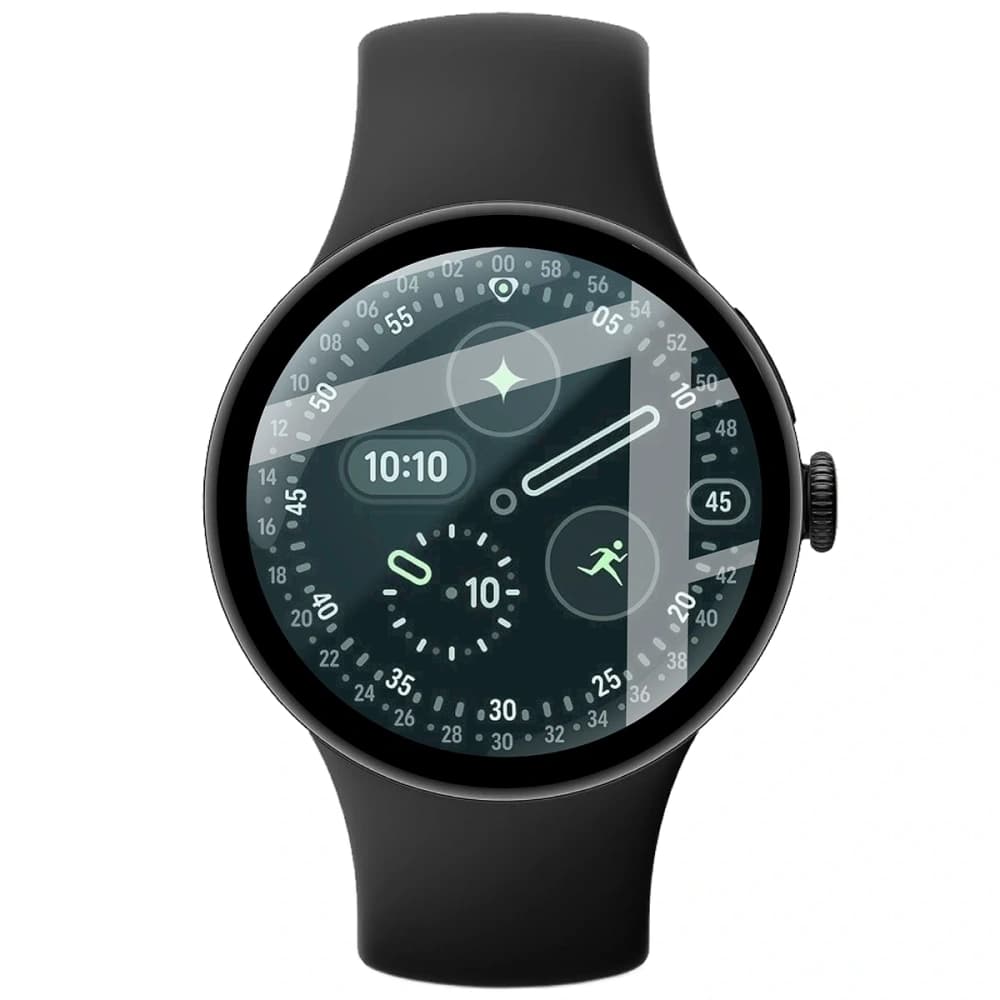 Bizon Glass Watch Edge Hybrid Google Pixel Watch 4 45 mm black - 2
