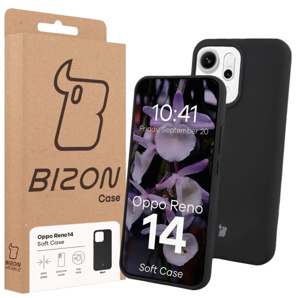 Bizon Soft Case Oppo Reno 14 black - 7