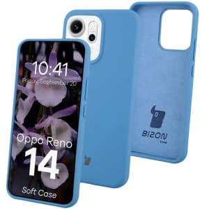 Bizon Soft Case Oppo Reno 14 blue