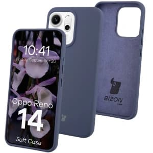 Bizon Soft Case Oppo Reno 14 dark blue