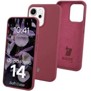 Bizon Soft Case Oppo Reno 14 dark purple