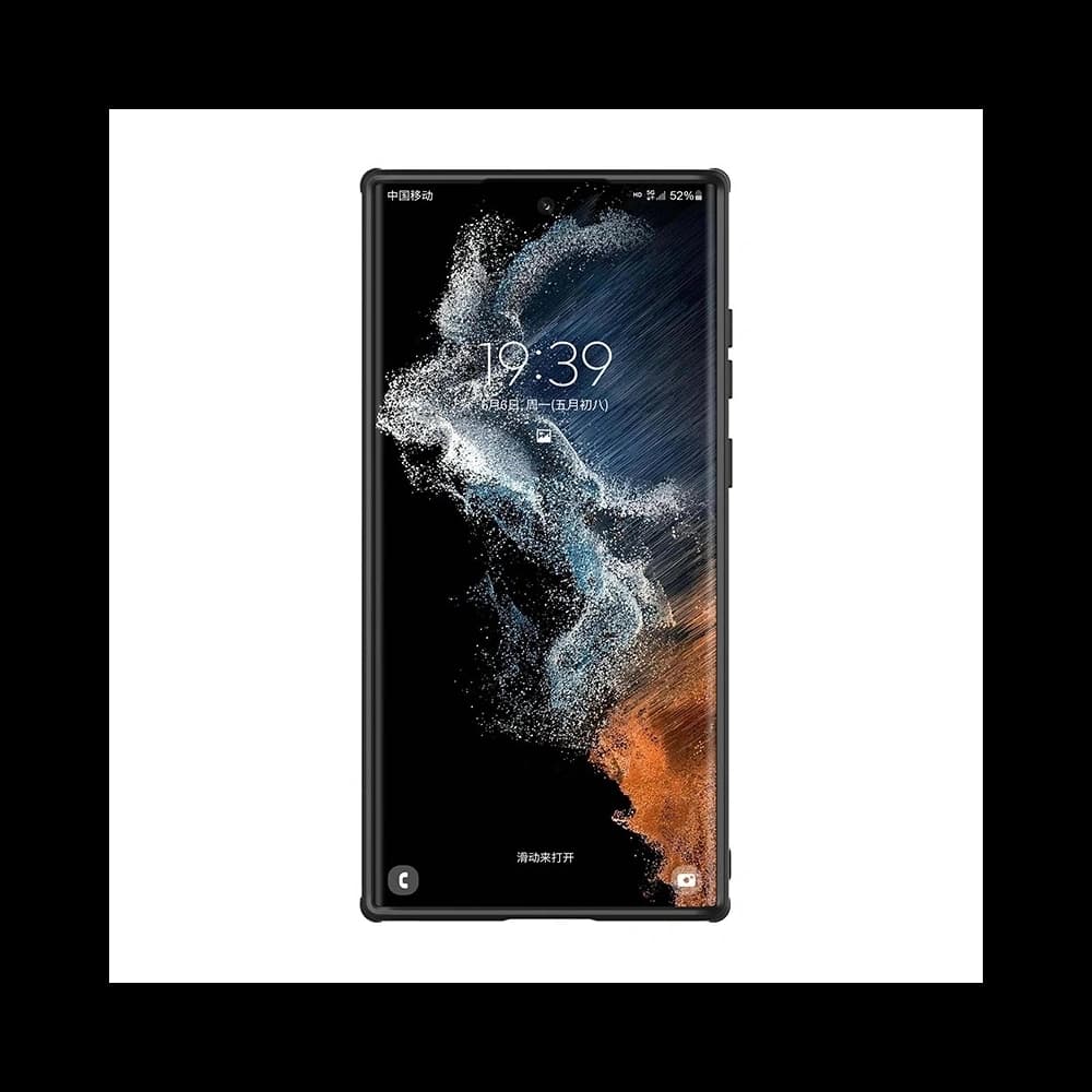 [OUTLET] Case Nillkin CamShield Leather Samsung Galaxy S22 Ultra (schwarz) - 2