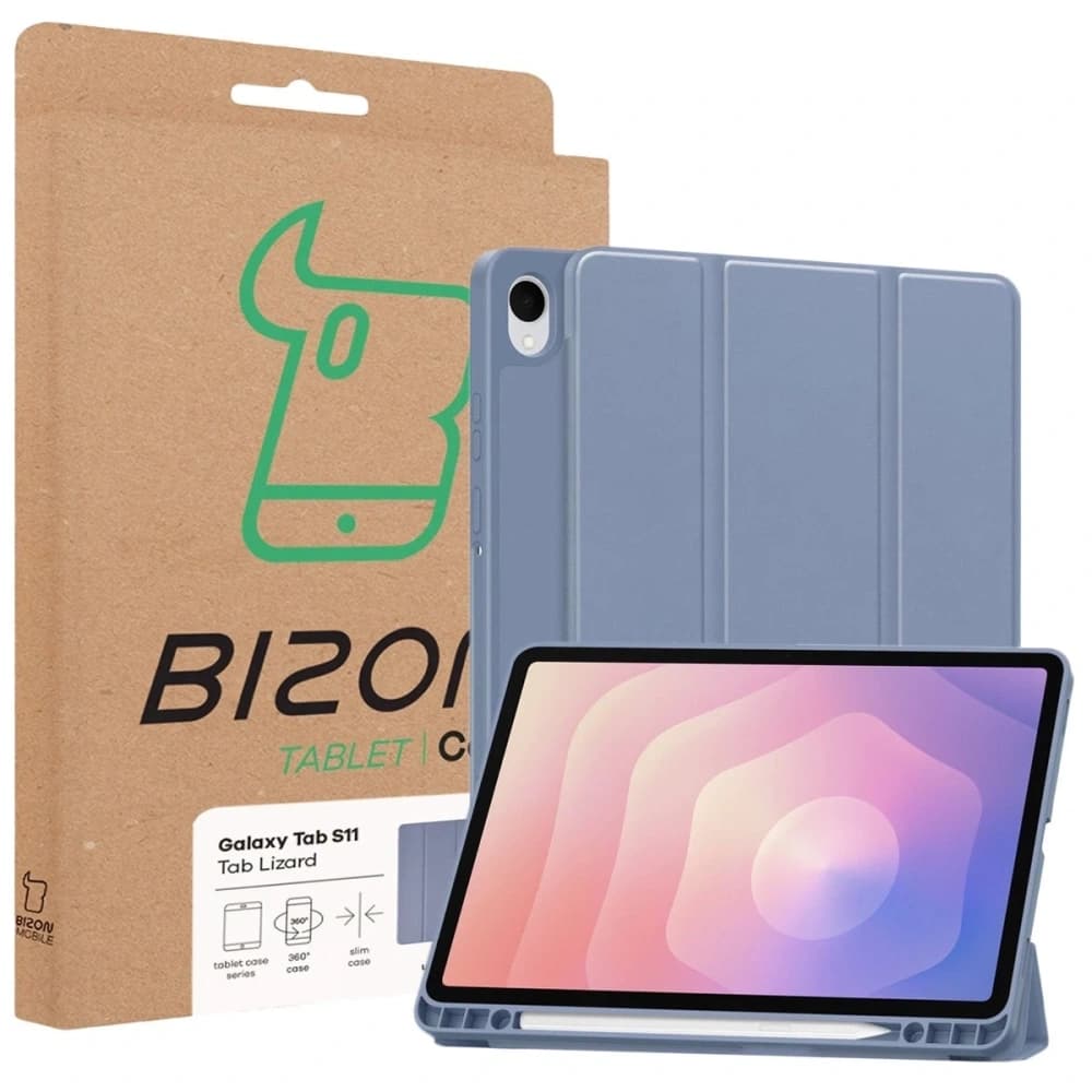 Bizon Case Tab Lizard Samsung Samsung Galaxy Tab S11 lavender - 9
