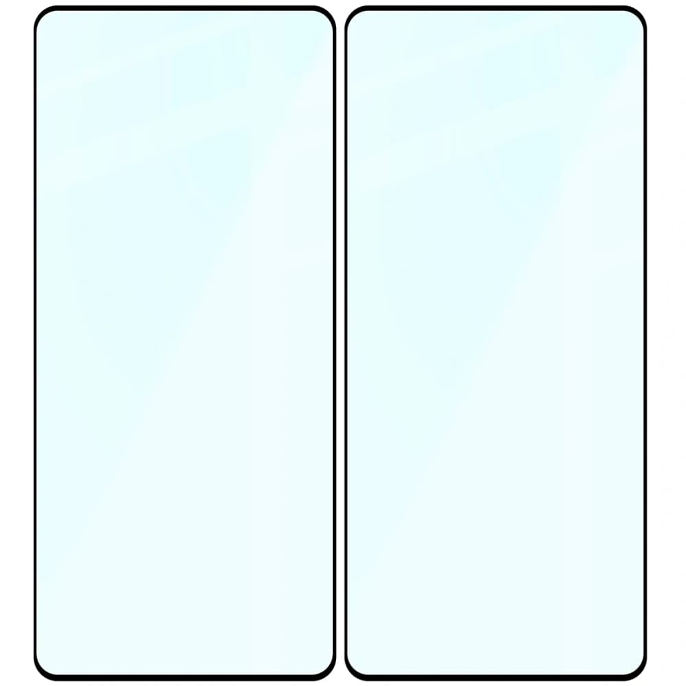 Bizon Glass Edge Duo Xiaomi POCO F5 schwarzer Rahmen [2 PACK] - 4