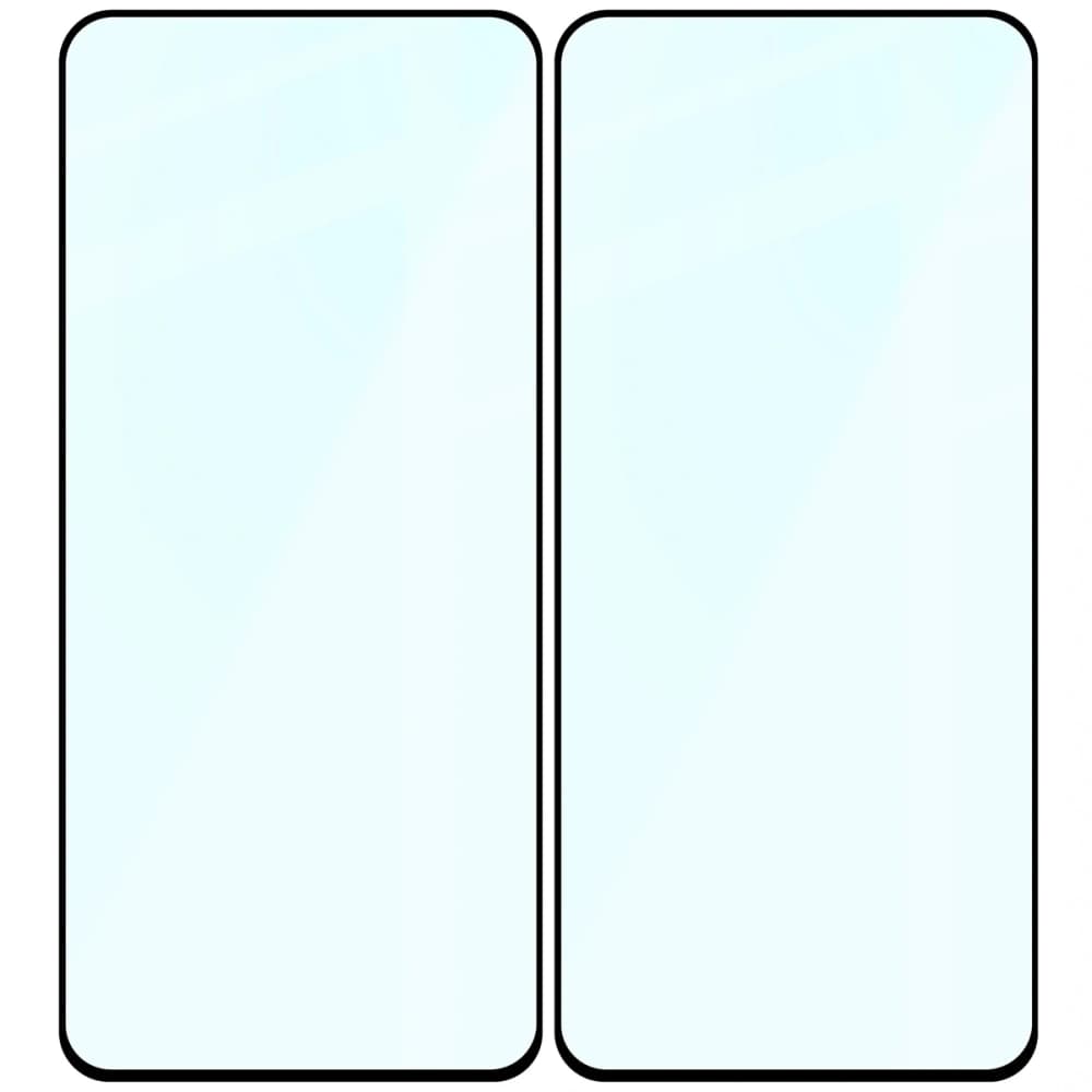 Bizon Glass Edge Duo Xiaomi 13T Pro / 13T black frame [2 PACK] - 4