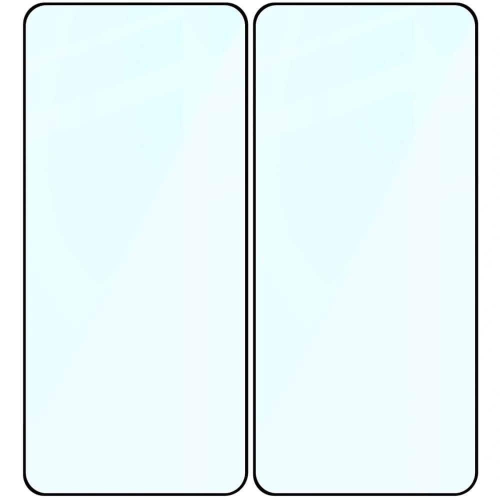 Bizon Glass Edge Duo Xiaomi 14T schwarzer Rahmen [2 PACK] - 4