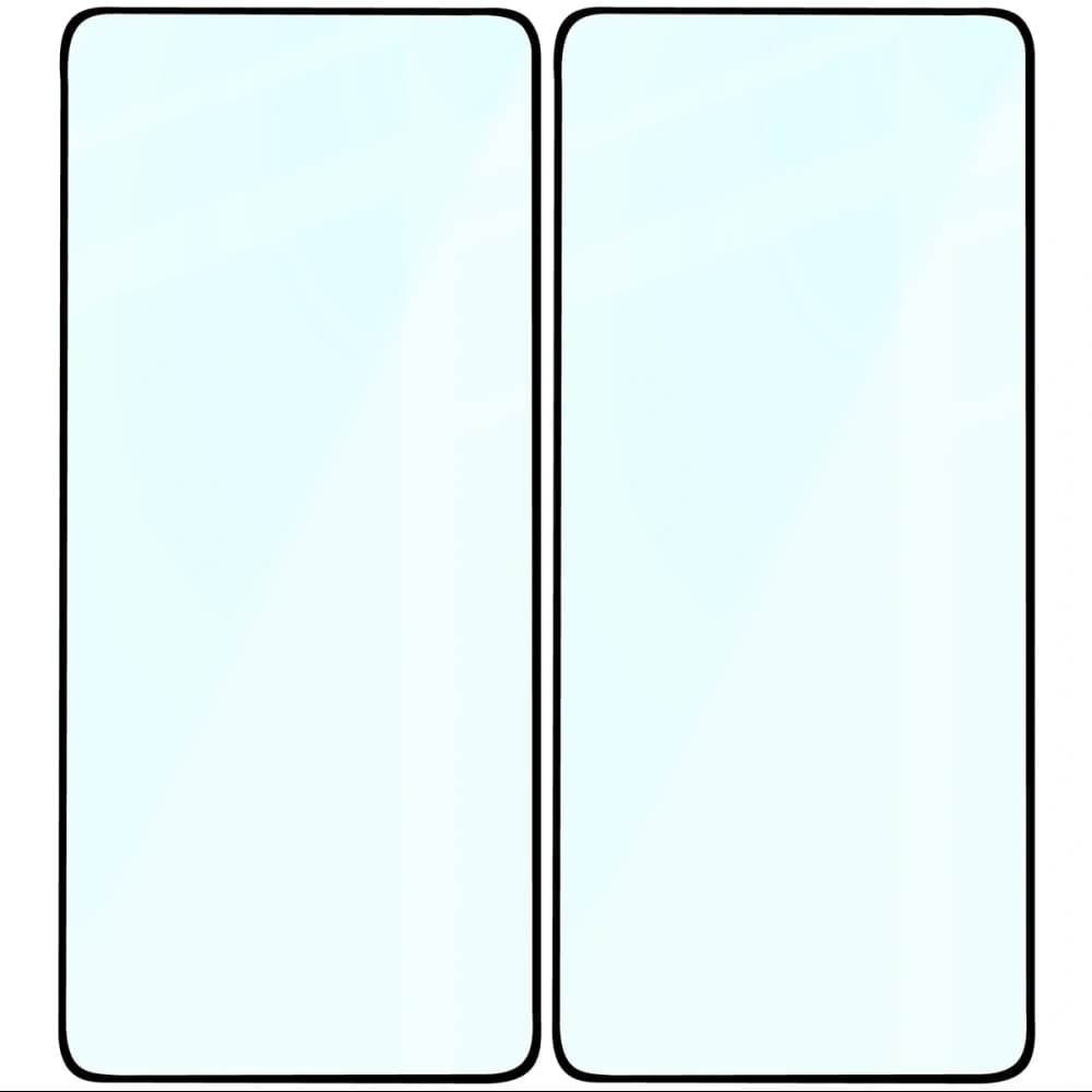 Bizon Glass Edge Duo Xiaomi 14T Pro black frame [2 PACK] - 4