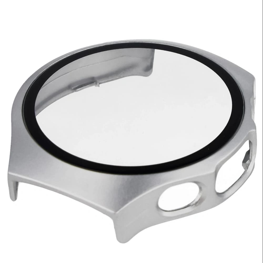 Bizon Case+Glass Watch Huawei Watch 5 42mm satin silver - 7