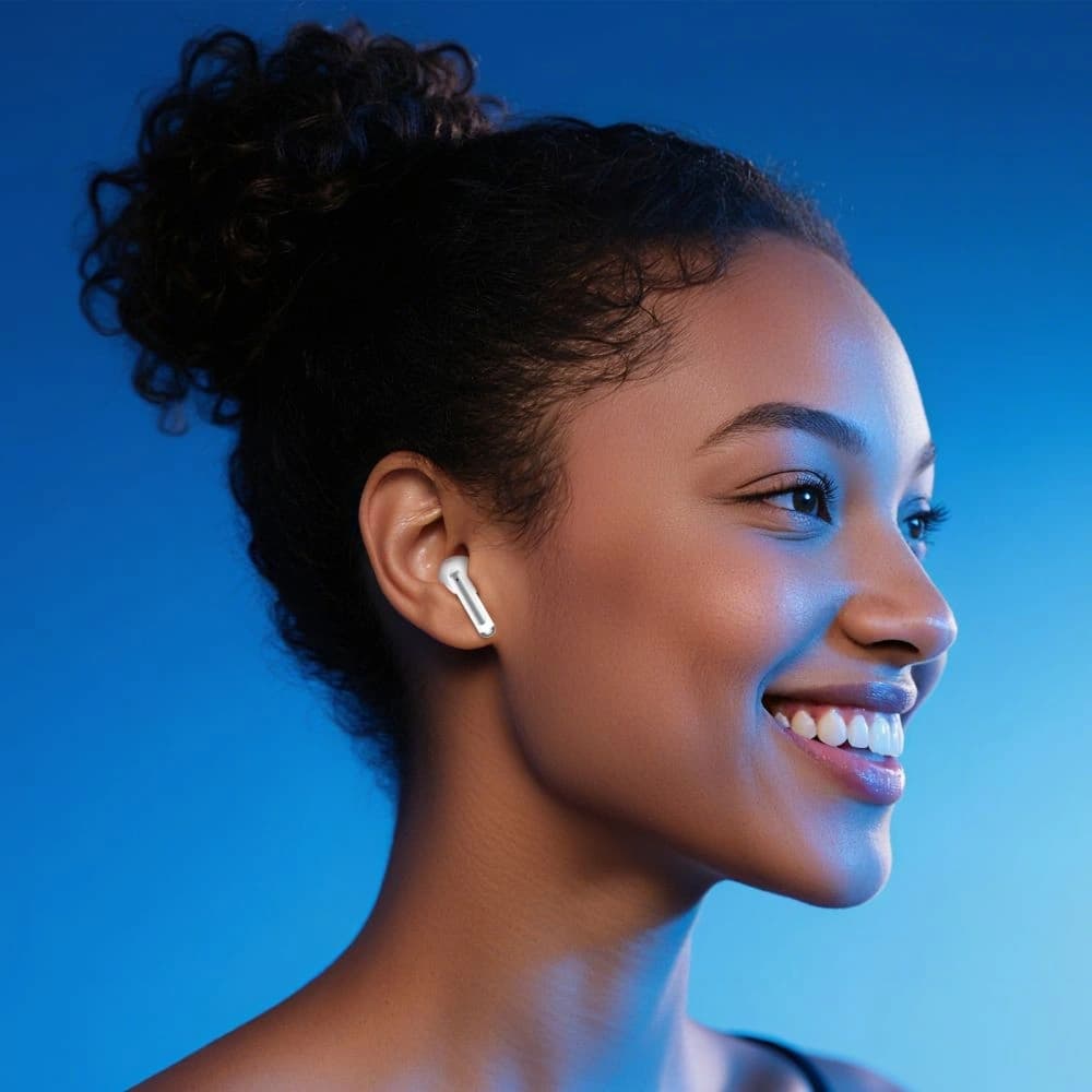 Tech-Protect UltraBoost TWS Earphone Pro G2 White Wireless In-Ear Headphones - 6