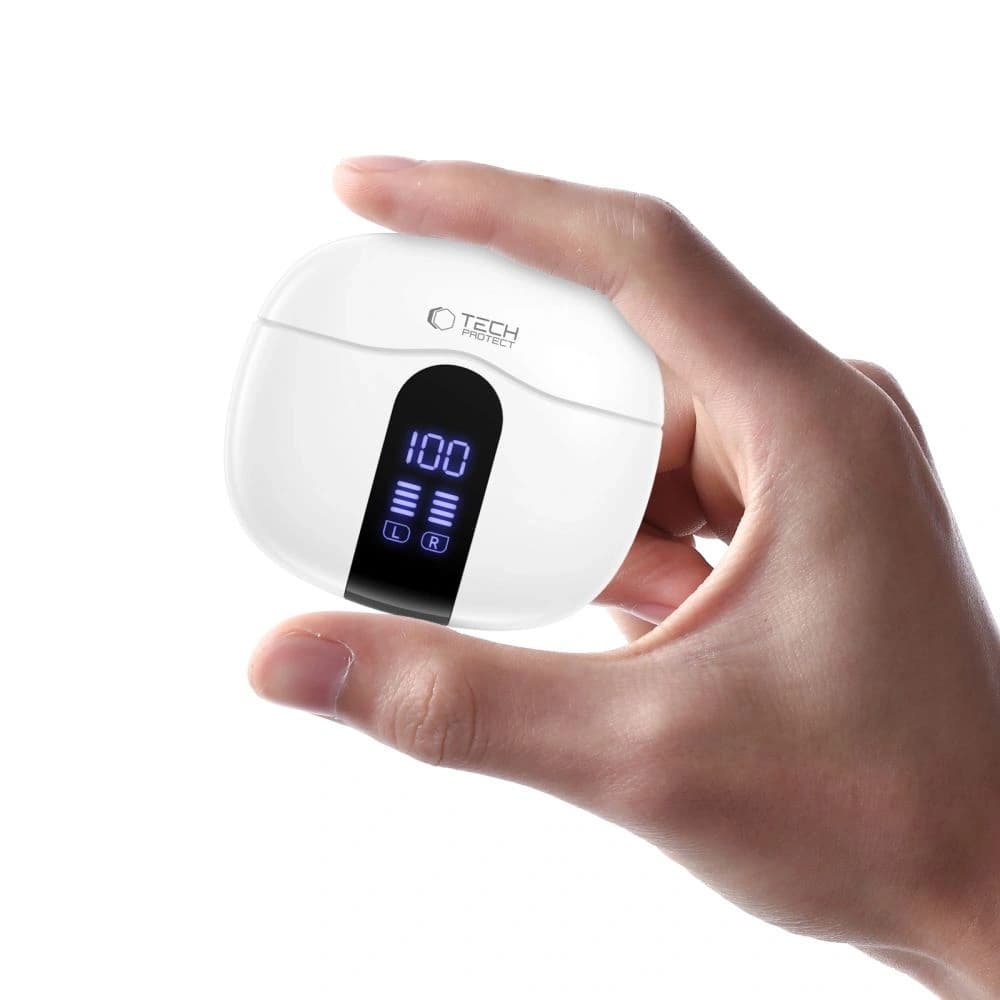 Tech-Protect Ultraboost TWS Ohrhörer Core G2 Weiß - 5