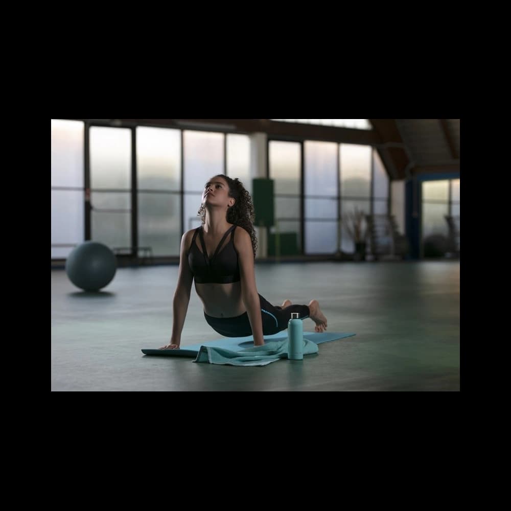 Puro Edelstahl Thermoflasche Hot&Cold 350ml (Hellblau) - 4