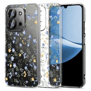 Tech-Protect Flexair Xiaomi Redmi 15c 5G / Poco C85 5G Frühlingsblumen