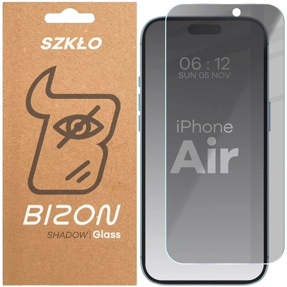 Bizon Glass Clear Shadow Apple iPhone Air tinted - 1
