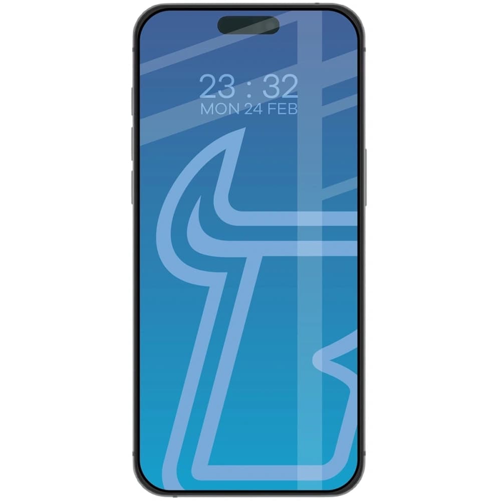 Bizon Glass Edge 2 Apple iPhone 17 Pro Max black frame - 3