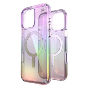 [CR] Speck Presidio2 Lux MagSafe Case for Apple iPhone 16 Pro Max (Amazing Purple / Clear)