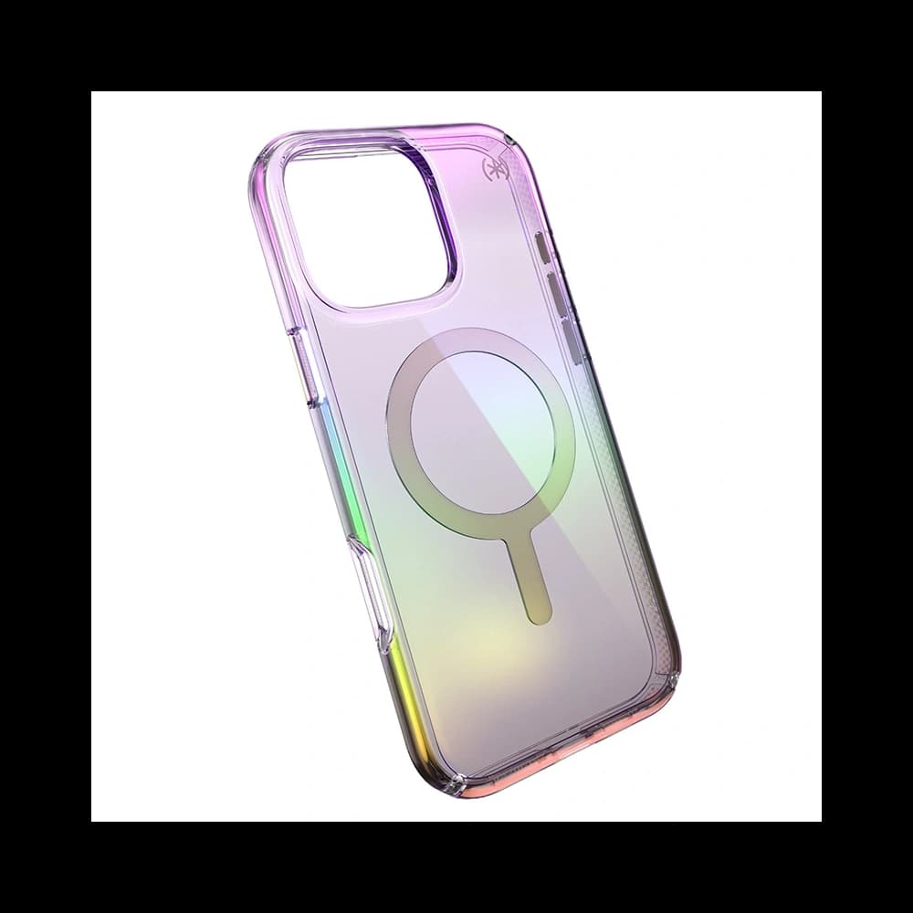 [CR] Speck Presidio2 Lux MagSafe Case for Apple iPhone 16 Pro Max (Amazing Purple / Clear) - 4