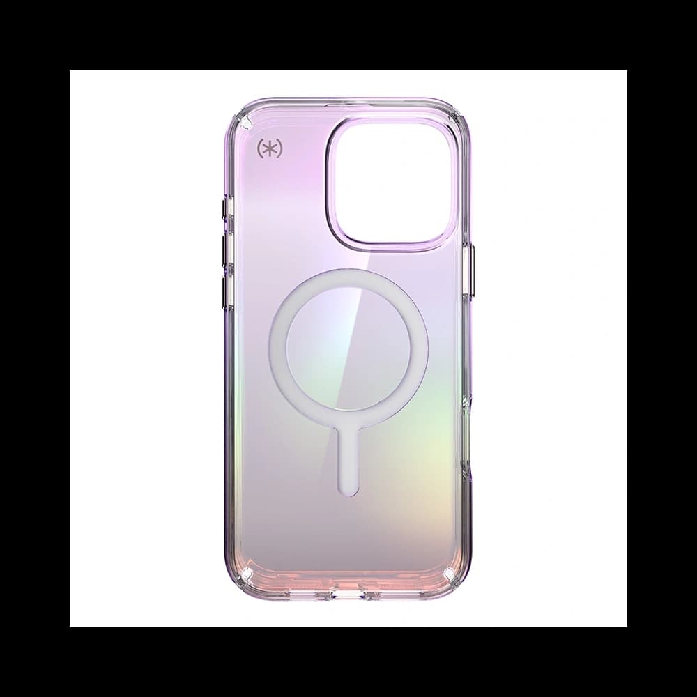 [CR] Speck Presidio2 Lux MagSafe Case for Apple iPhone 16 Pro Max (Amazing Purple / Clear) - 5