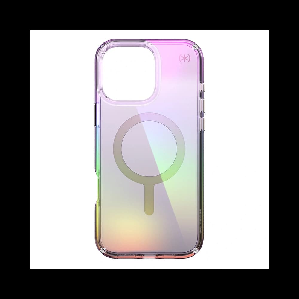 [CR] Speck Presidio2 Lux MagSafe Case for Apple iPhone 16 Pro Max (Amazing Purple / Clear) - 6