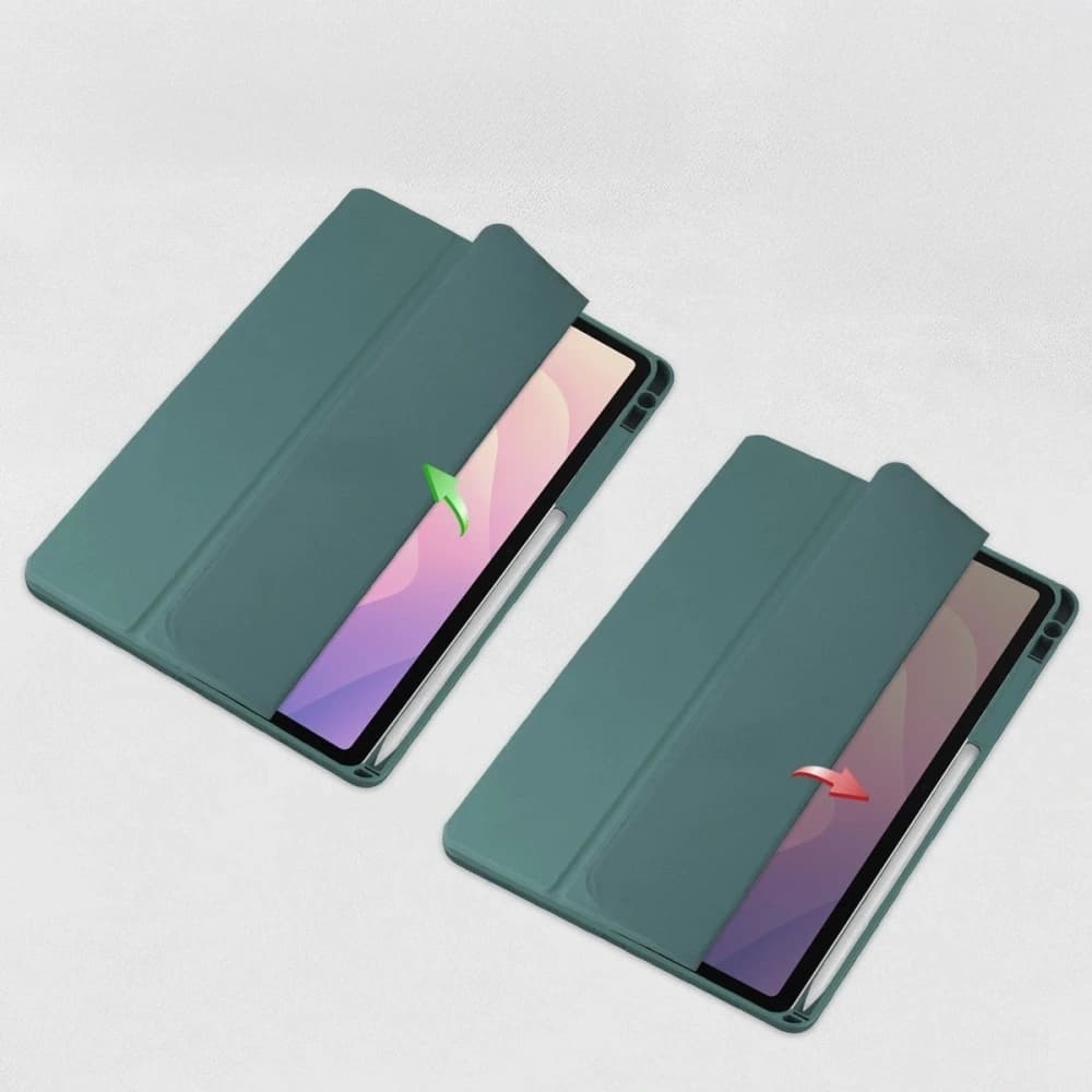 Bizon Case Tab Klar Matt Samsung Galaxy Tab S11 dunkelgrün - 5