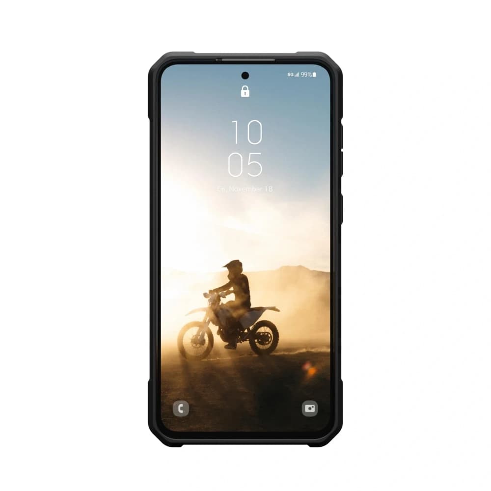 UAG Urban Armor Gear Pathfinder Clear MagSafe Samsung Galaxy S25 FE  (ice/silver) - 2