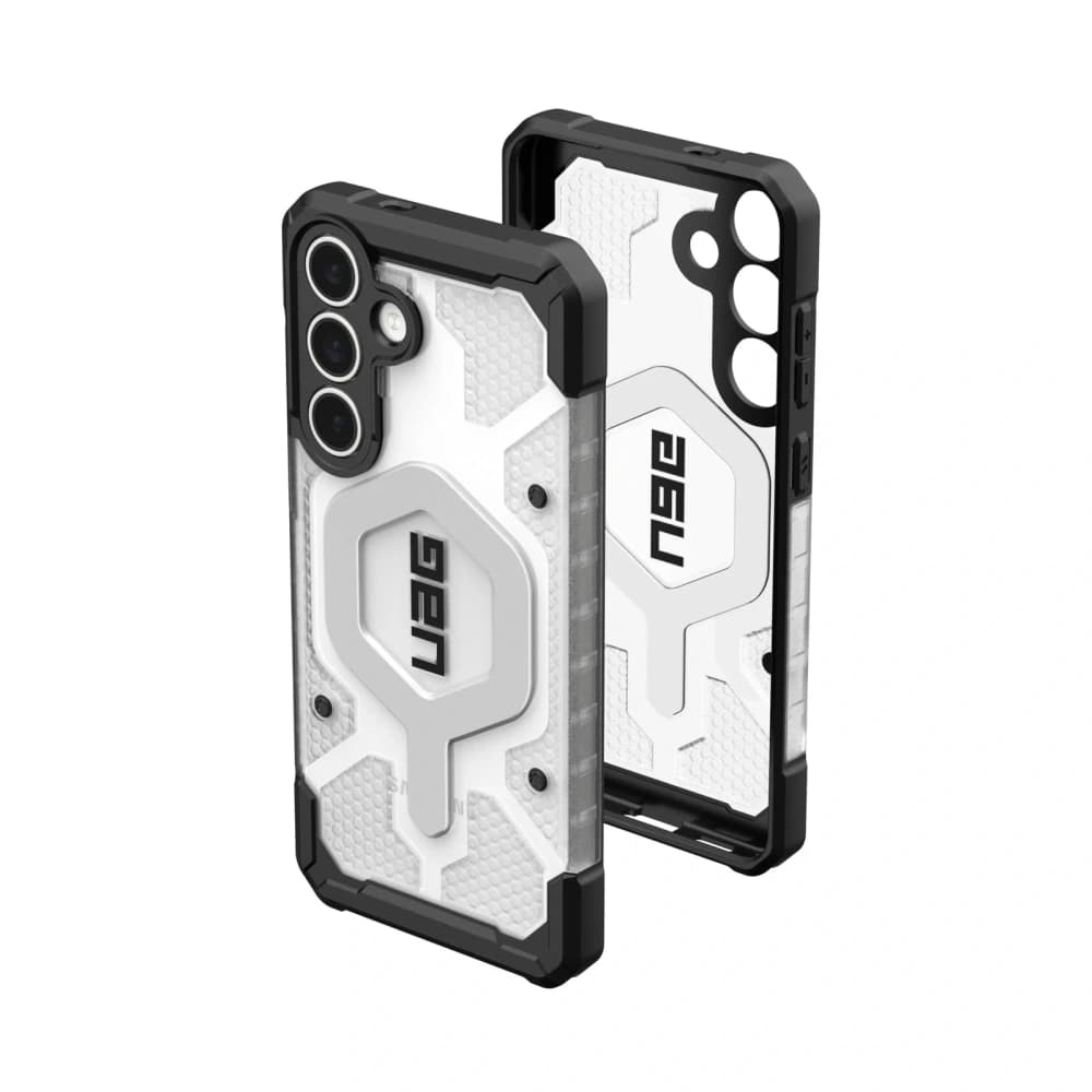 UAG Urban Armor Gear Pathfinder Clear MagSafe Samsung Galaxy S25 FE  (ice/silver) - 1