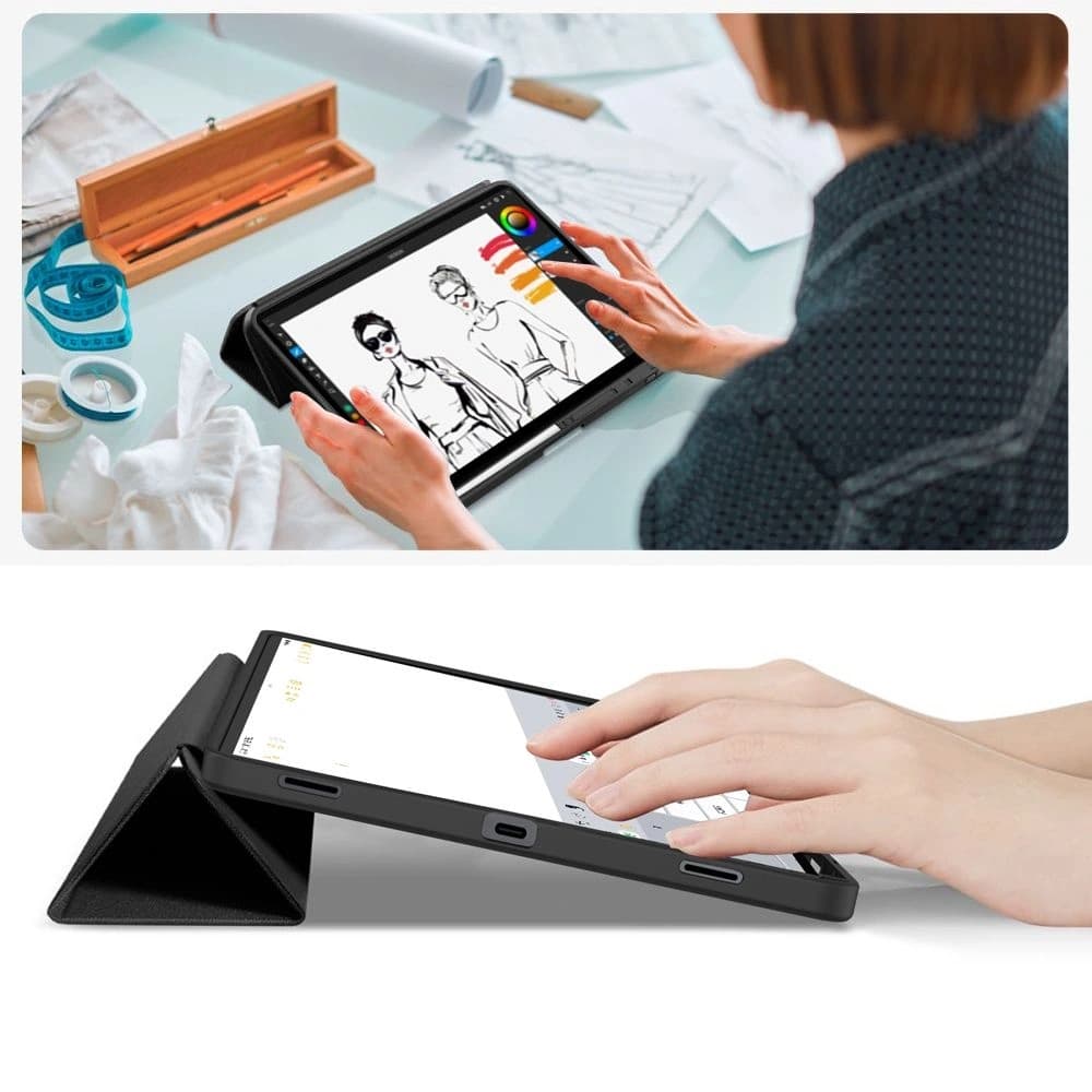 Tech-Protect SmartCase Pen Samsung Galaxy Tab S8 Ultra / S9 Ultra / S10 Ultra / S11 Ultra 14.6 Black - 9