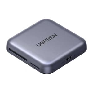 Ugreen CM898 3-in-1 Kartenleser/Adapter, USB-C, MagSafe, SD/TF (schwarz)
