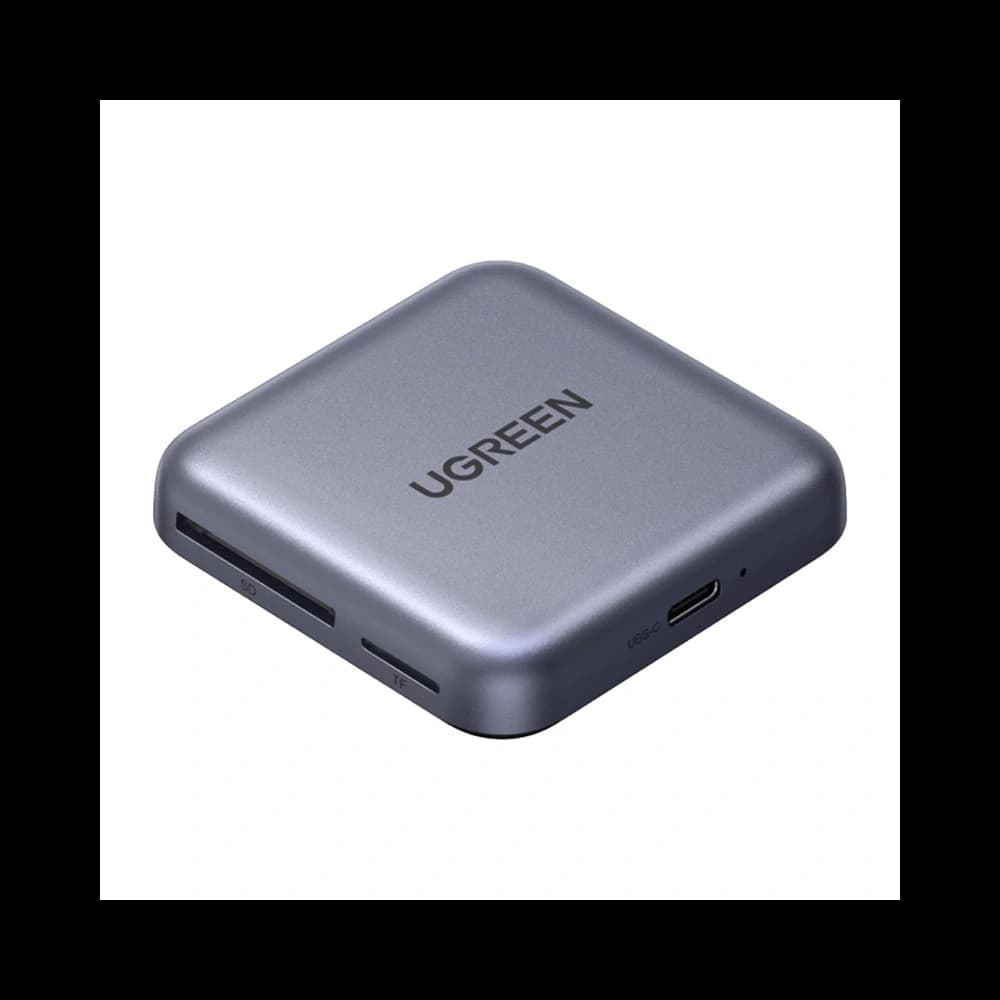 Ugreen CM898 3-in-1 Kartenleser/Adapter, USB-C, MagSafe, SD/TF (schwarz) - 1