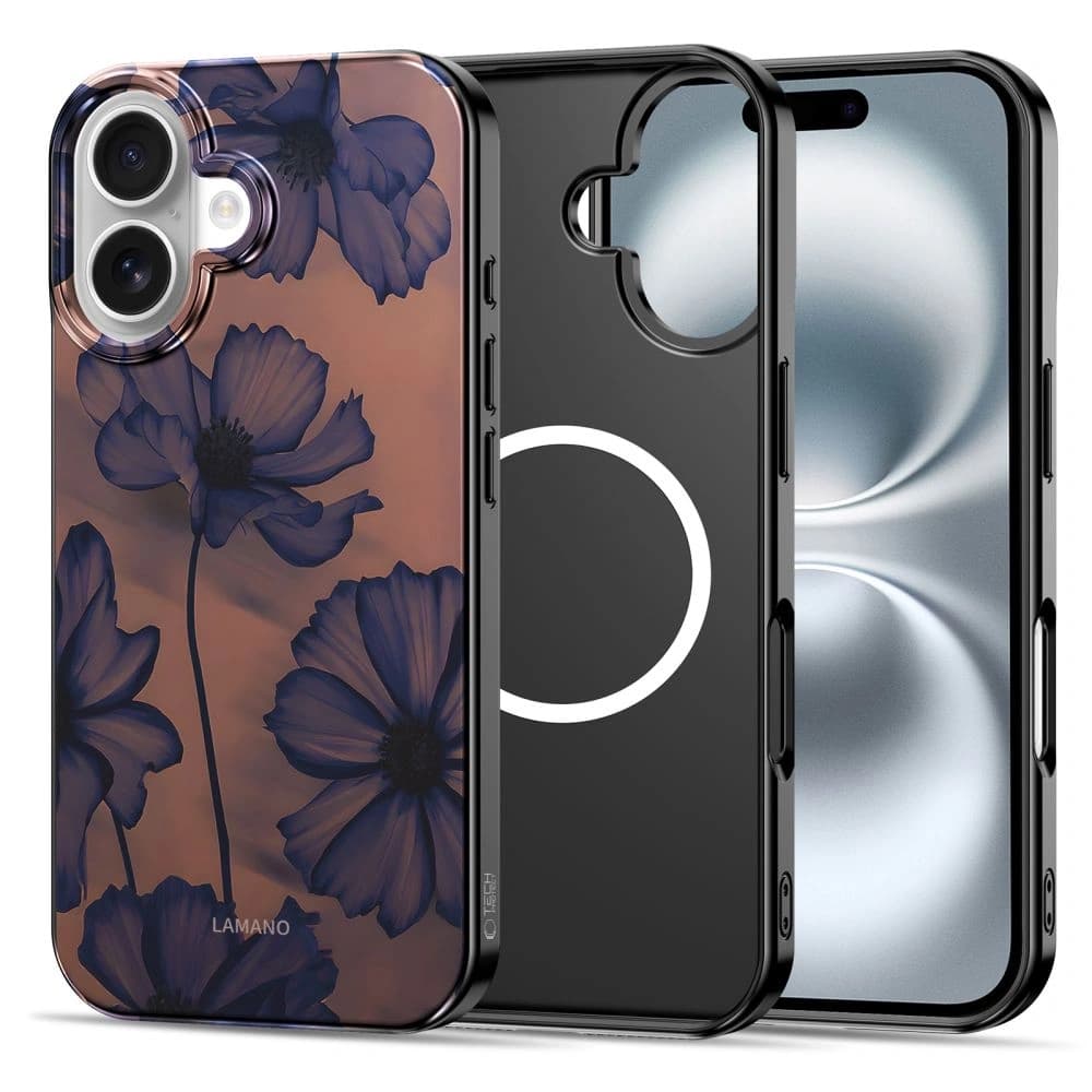 Tech-protect Lamano Magsafe Iphone 16 Velvet Night - 3