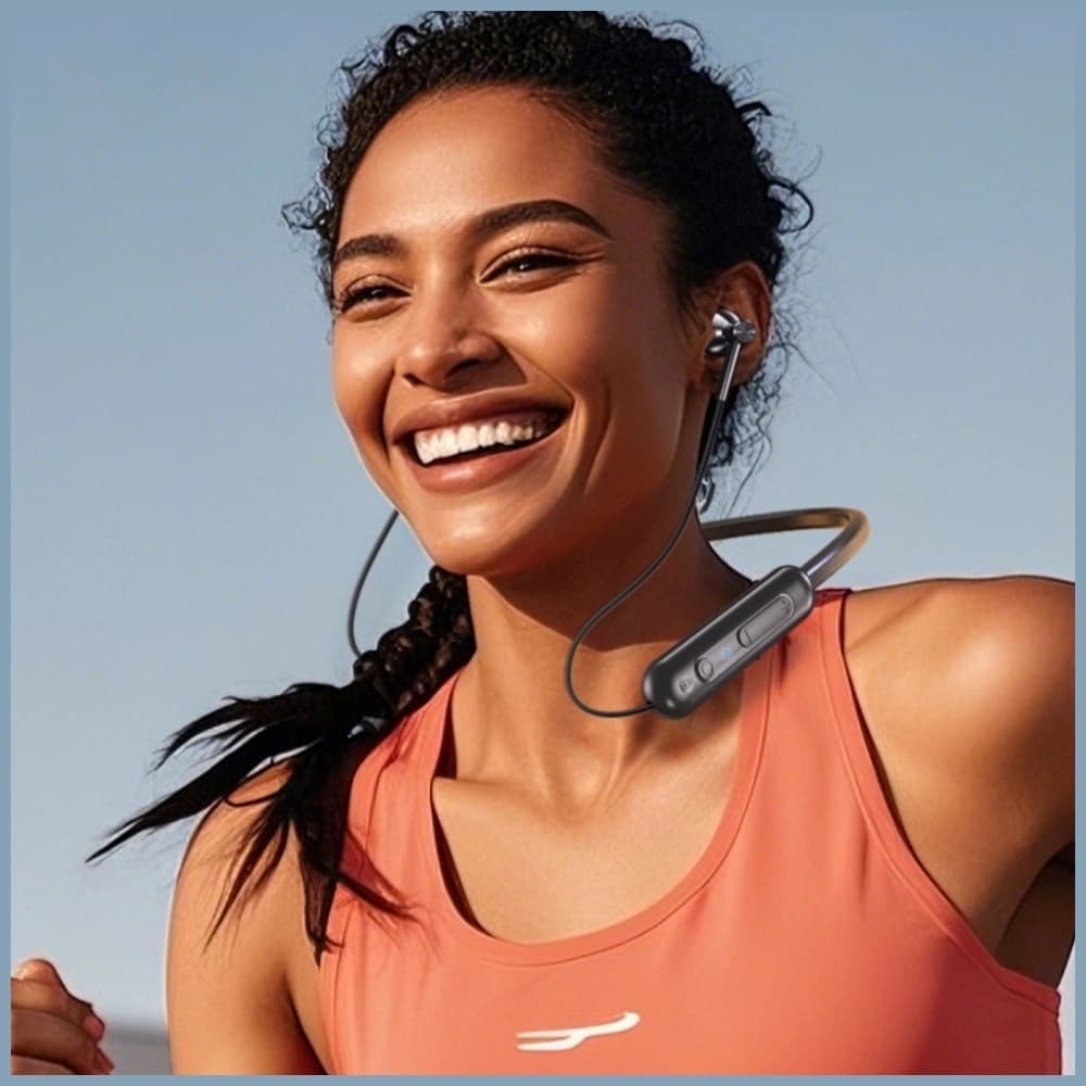 AWEI G82BL Sports Bluetooth Earphones black - 4