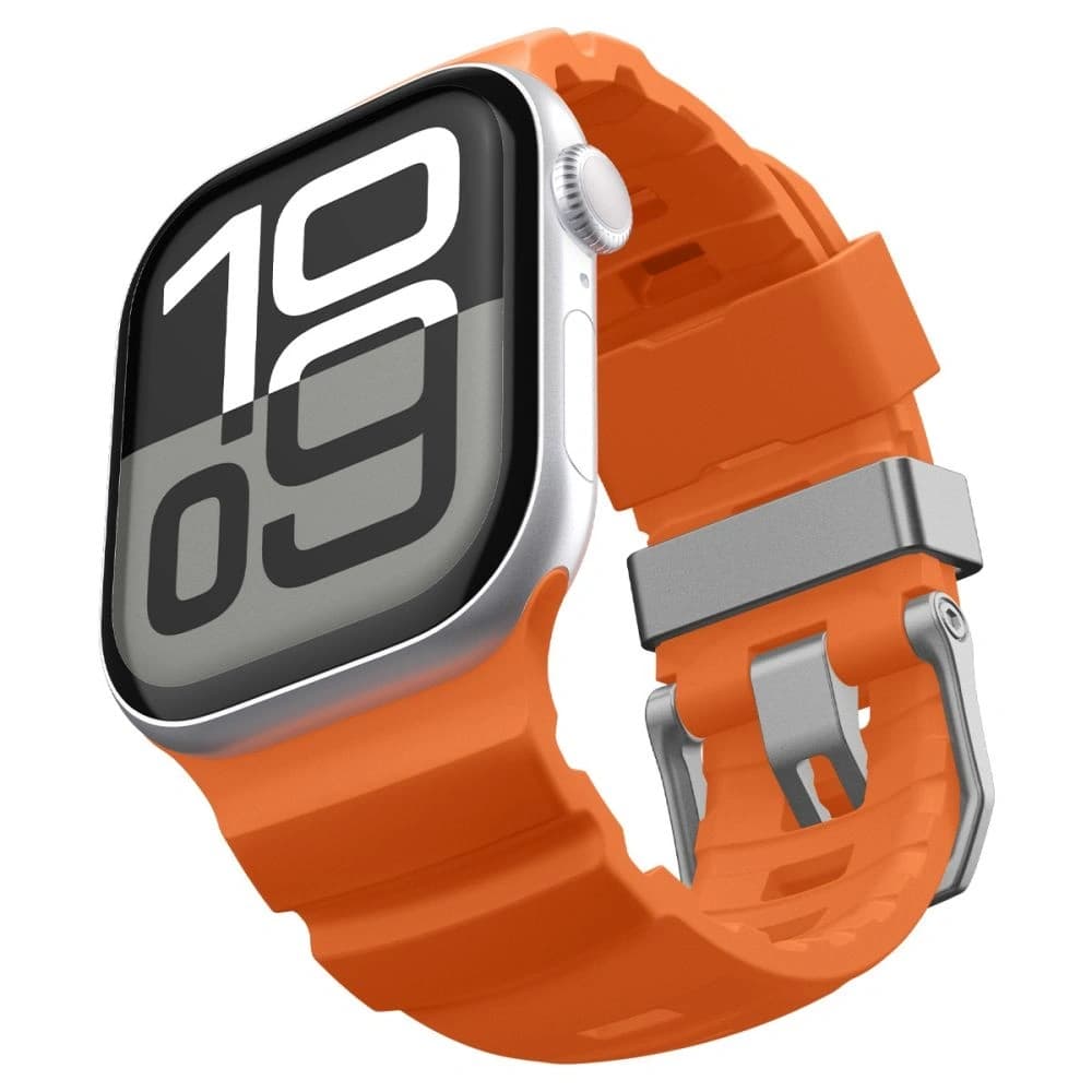 Etui Spigen Wbs2 Band Apple Watch 8 / 9 / 10 / 11 / Se / Ultra (44 / 45 / 46 / 49 Mm) Orange - 5