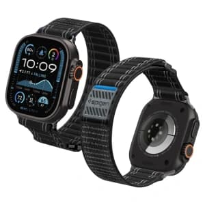 Etui Spigen Wbf0 Band Apple Watch 8 / 9 / 10 / 11 / Se / Ultra (44 / 45 / 46 / 49 Mm) Black