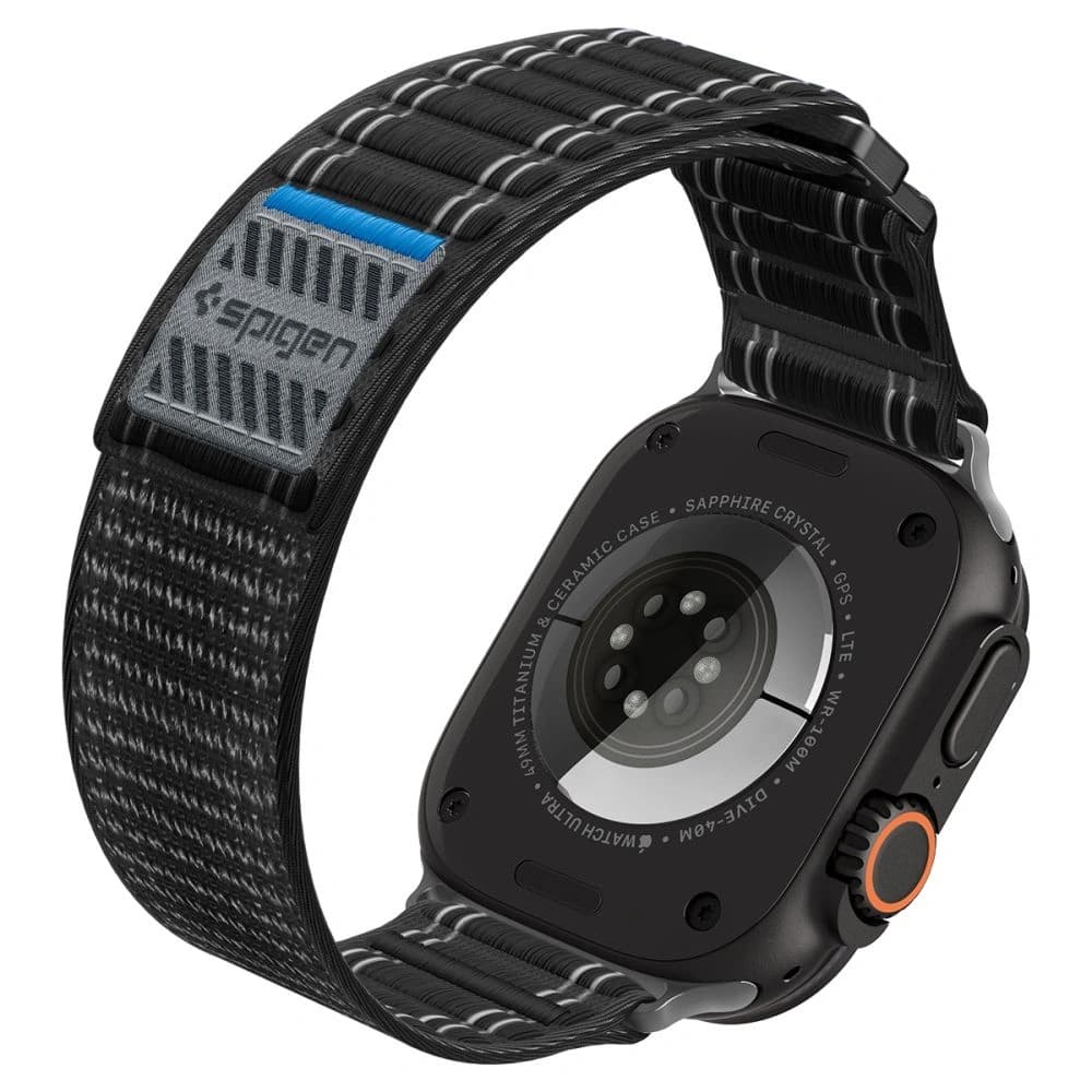Etui Spigen Wbf0 Band Apple Watch 8 / 9 / 10 / 11 / Se / Ultra (44 / 45 / 46 / 49 Mm) Black - 8