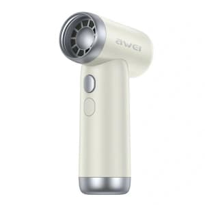 Wielofunkcyjny wiatrak AWEI F40 3w1      3300mAh biały