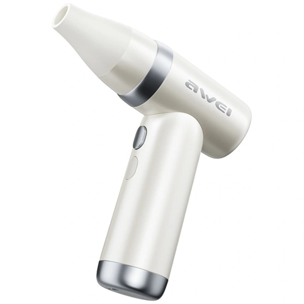 Wielofunkcyjny wiatrak AWEI F40 3w1      3300mAh biały - 2