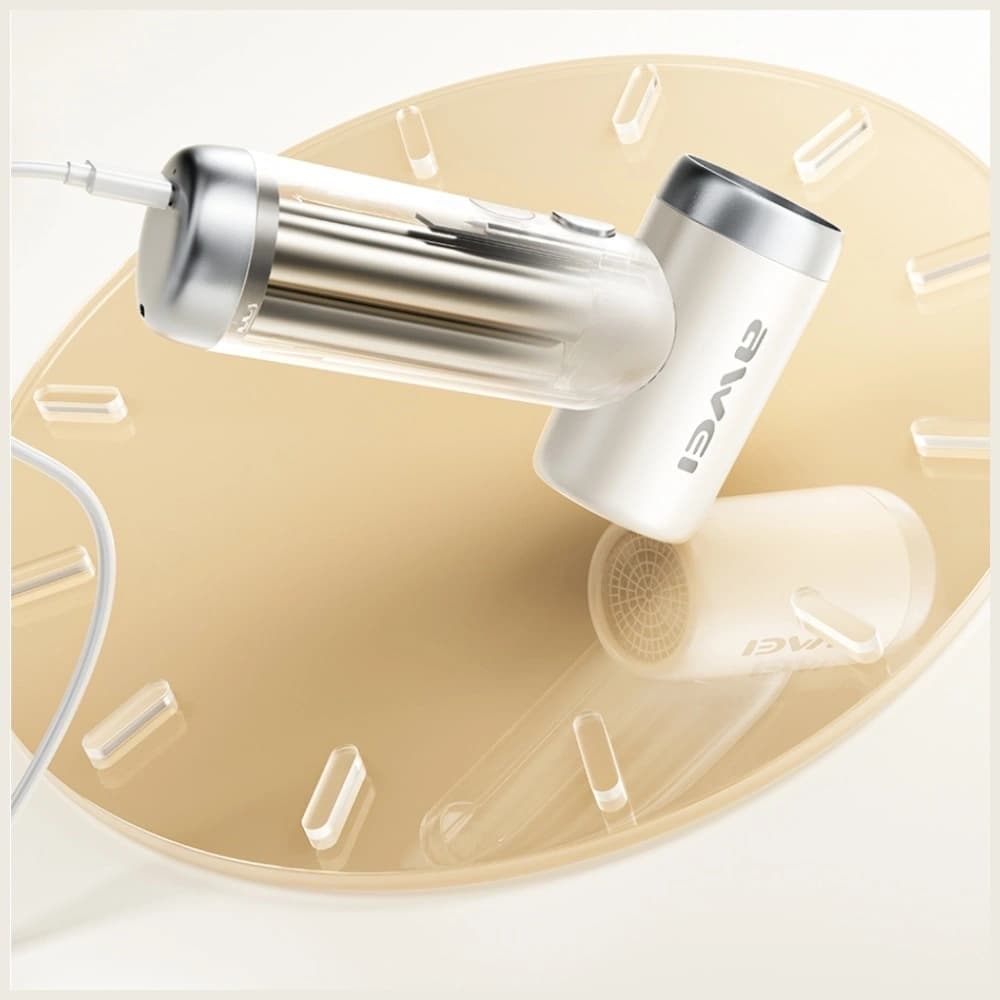 Wielofunkcyjny wiatrak AWEI F40 3w1      3300mAh biały - 5