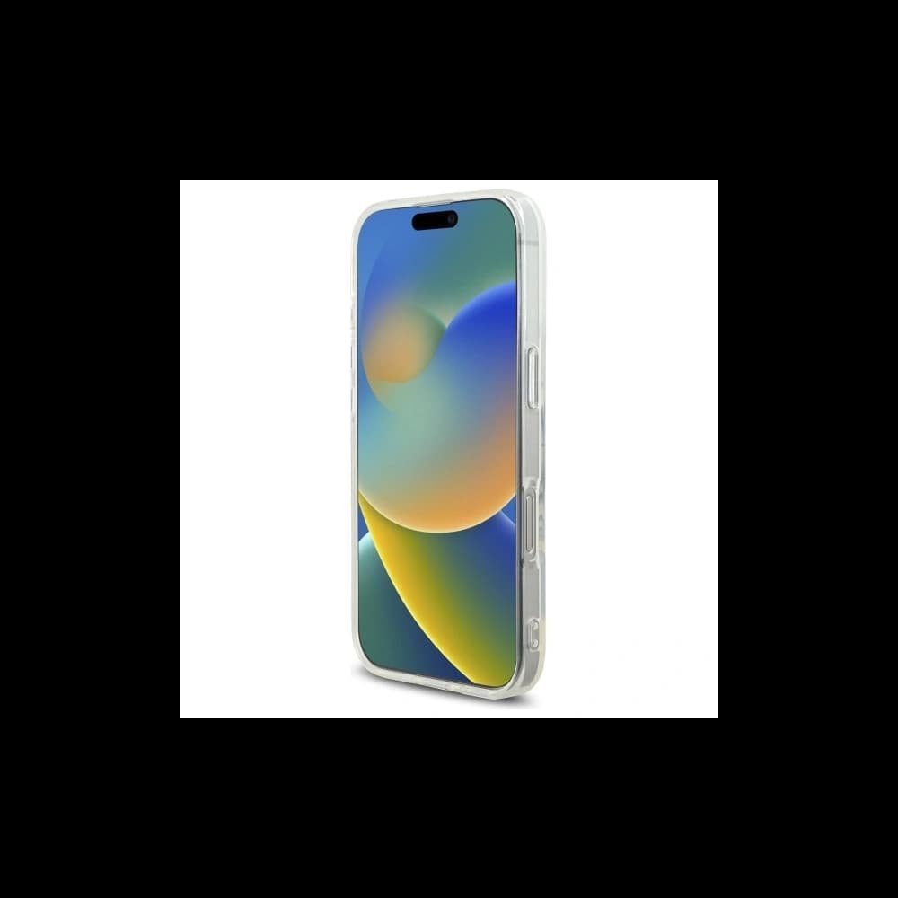 Guess Apple iPhone 16 Pro hardcase IML Rhinestones MagSafe white - 5