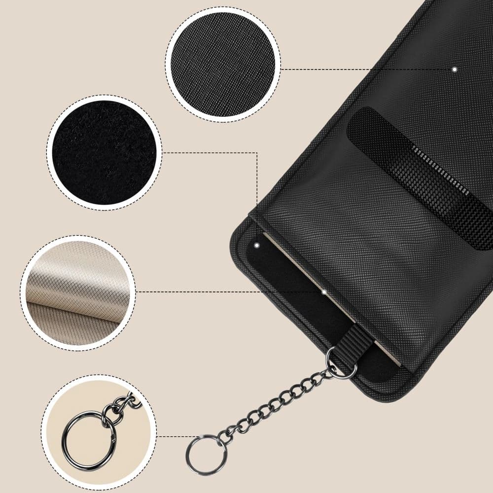 Tech-Protect KLR400 Pouch Keyless RFID Signal Blocker Case Black - 5