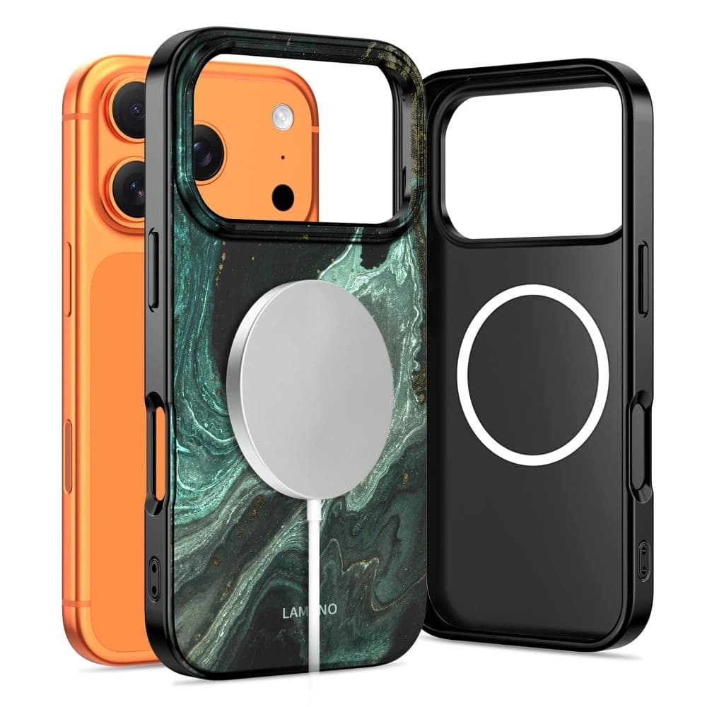 Tech-Protect Lamano MagSafe Apple iPhone 17 Pro Aura Grün - 2