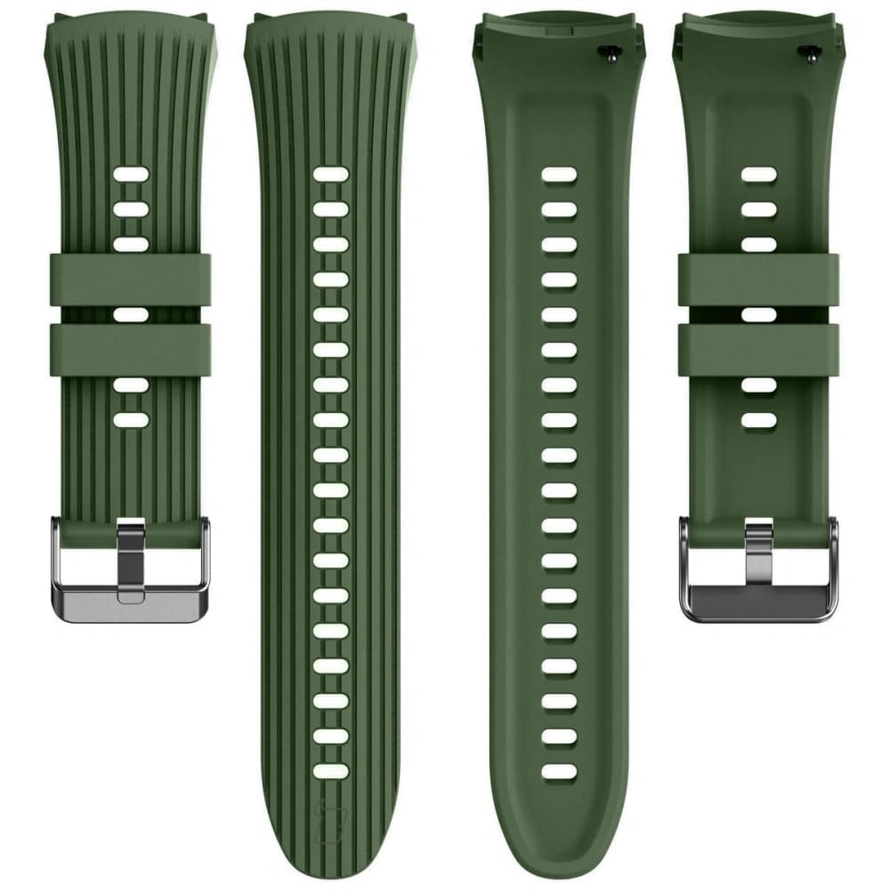 Bizon Strap Watch Silicone T Huawei Watch 5 46mm dark green - 5