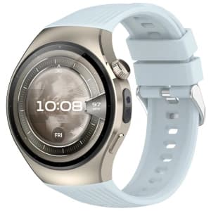 Bizon Strap Watch Silicone T Huawei Watch 5 46mm light blue