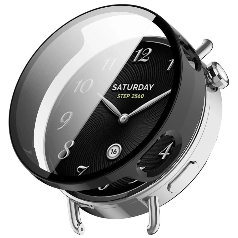 Bizon Case+Glass Watch Xiaomi Watch S4 41mm black - 4