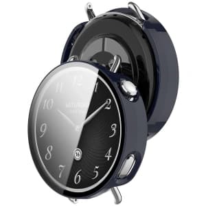 Bizon Case+Glass Watch Xiaomi Watch S4 41mm blue