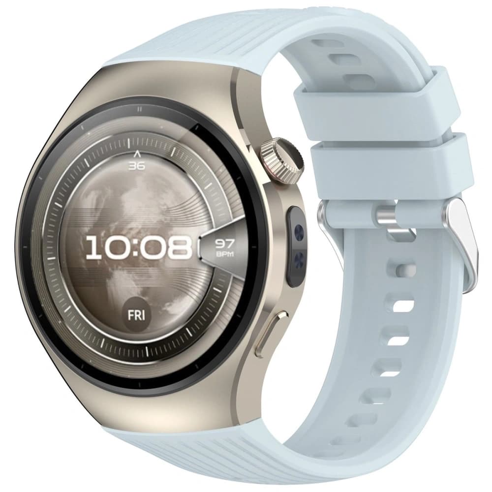 Bizon Strap Watch Silicone T Huawei Watch 5 42mm light blue - 1