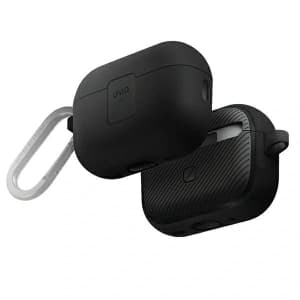 Etui UNIQ Clyde Lock Case do Apple AirPods Pro 2 czarno-ciemnoszary/charcoal-dark grey