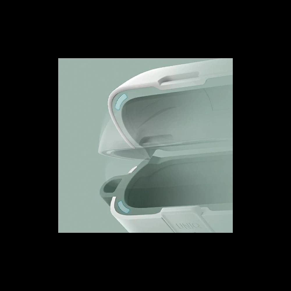 Etui UNIQ Clyde Lock Case do Apple AirPods Pro 2 pudroworóżowy-różowy/light pink-crepe pink - 6