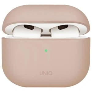 UNIQ Lino Apple AirPods 4 Silikon rosa Blush