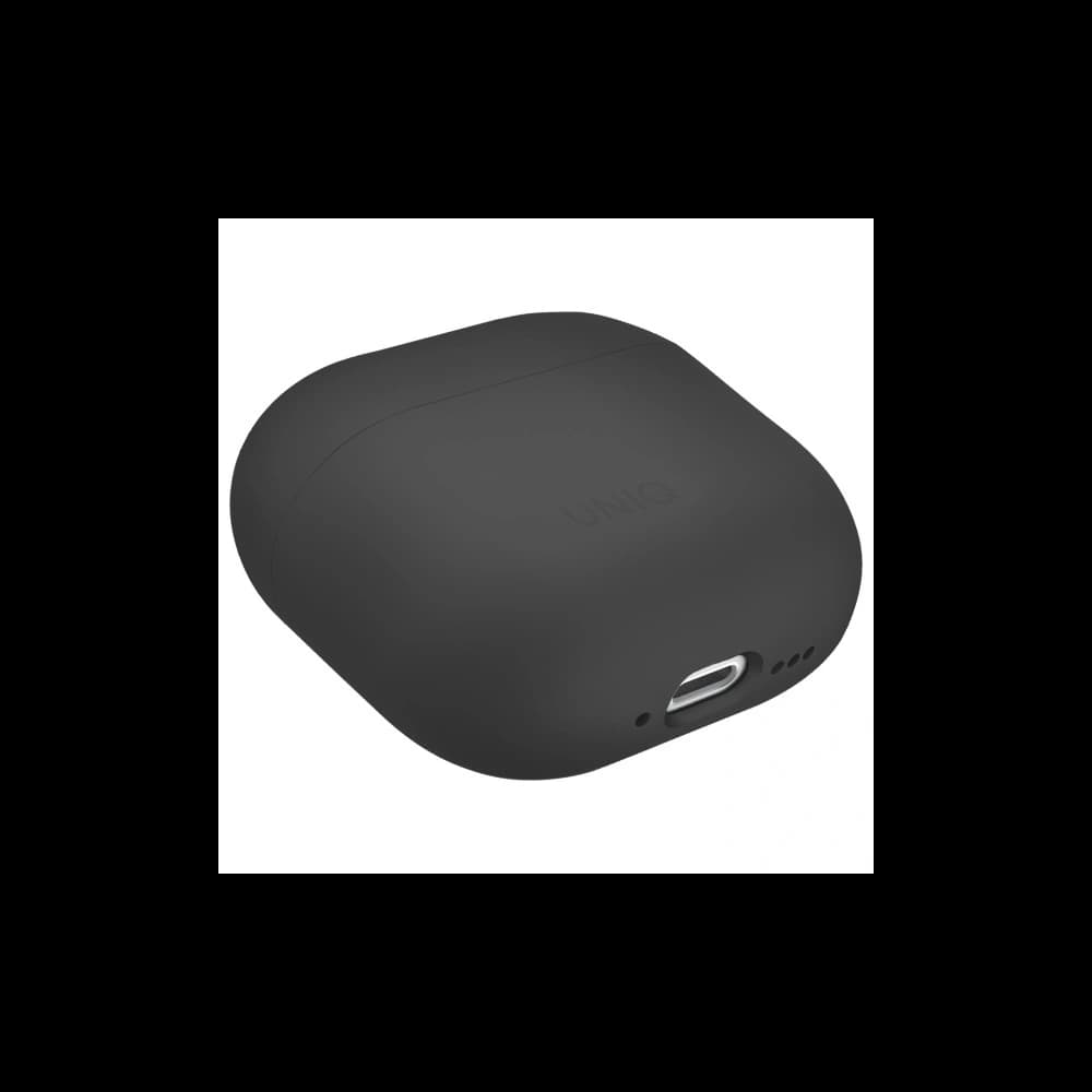 UNIQ Lino Apple AirPods 4 Silikon aschgrau - 4